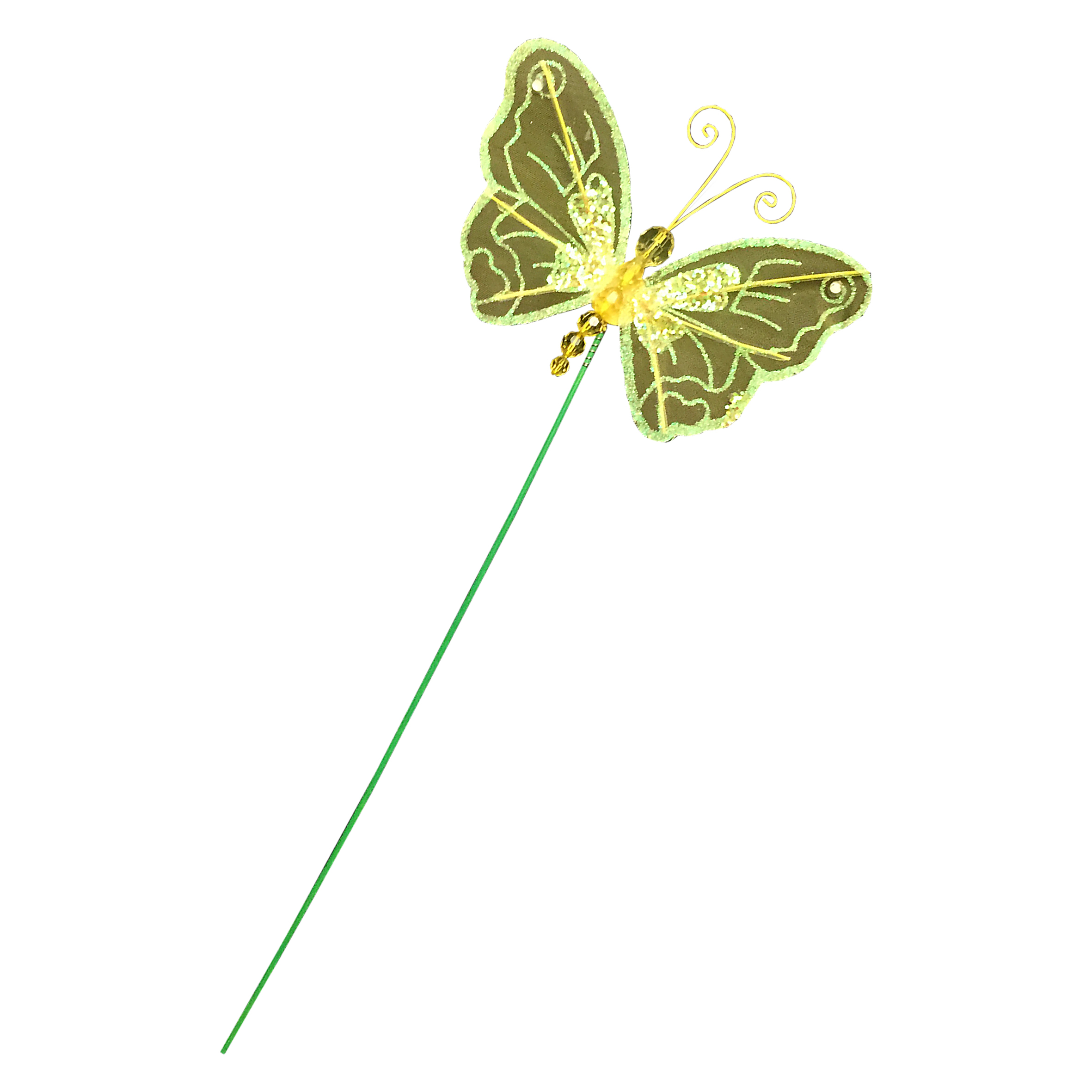 Pillangó pálcán 13x7,5cm